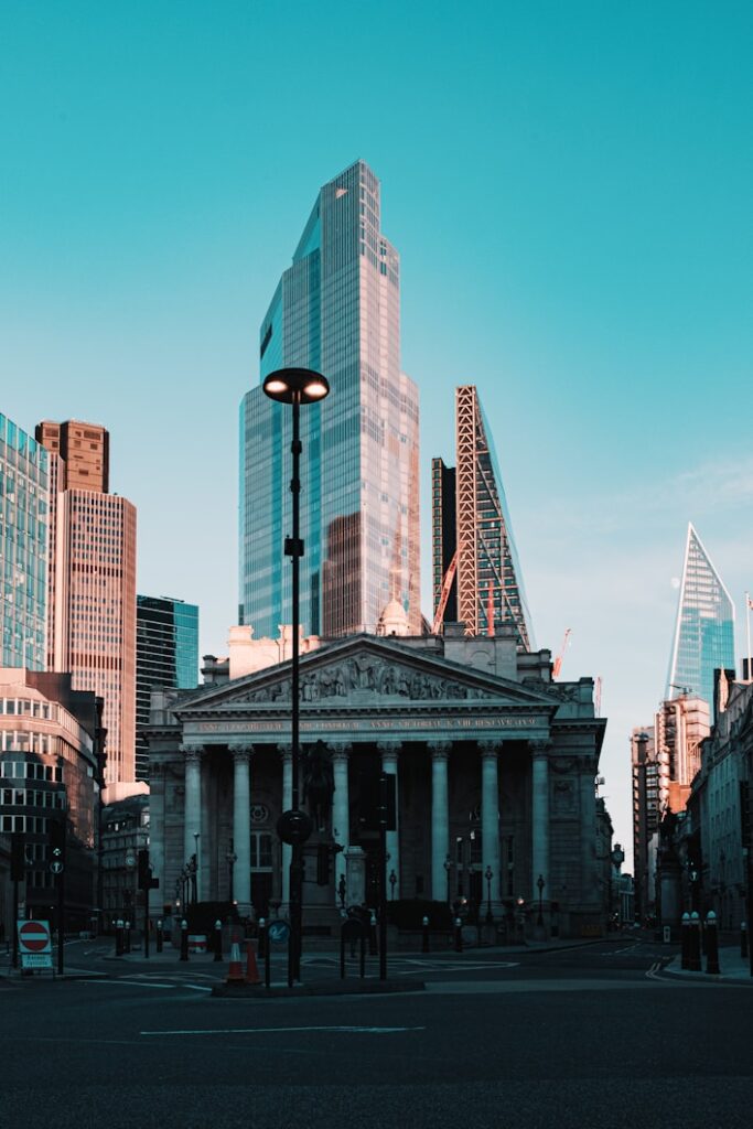 city buildings under blue sky during daytime